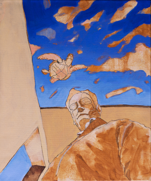 turtle 1 - 12 Figure - technique mixte